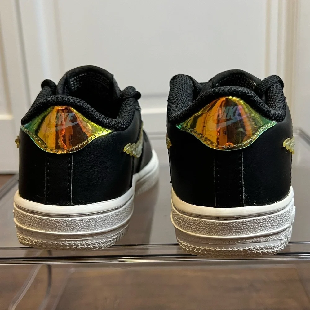 Nike Unisex Air Force 1 LV8 TD Digital Swoosh Sneakers Size Kids 8C